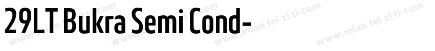 29LT Bukra Semi Cond字体转换